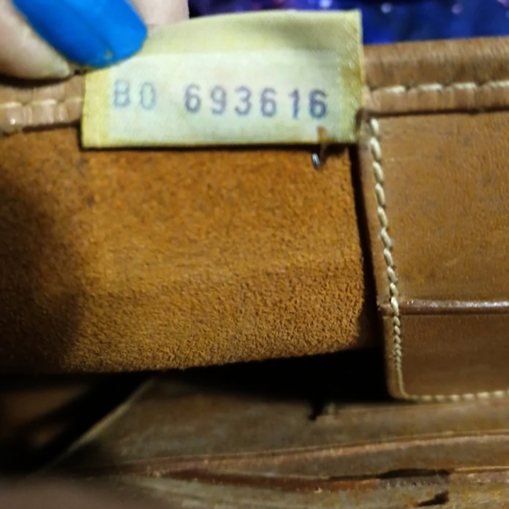 Dooney & Bourke Tan Leather Shoulder Bag - Picture 9 of 12
